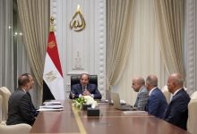 الريس السيسي خلال اجتماعه مع وزير الكهرباء
