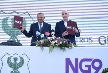 رجل الأعمال كامل أبو علي رئيس اثناء الإعلان عن الشراكات الاستراتيجية 