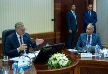 المهندس سيد الراوي رئيس شركة إنربك خلال أعمال الجمعية العمومية بحضور وزير البترول والثروة المعدنية