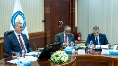 المهندس رشاد نظيم رئيس شركة النصر للبترول خلال الجمعية العامة بحضور وزير البترول ورئيس الهيئة