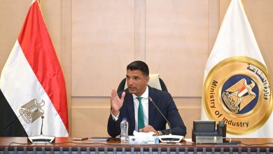 المهندس خالد هاشم وزير الصناعة
