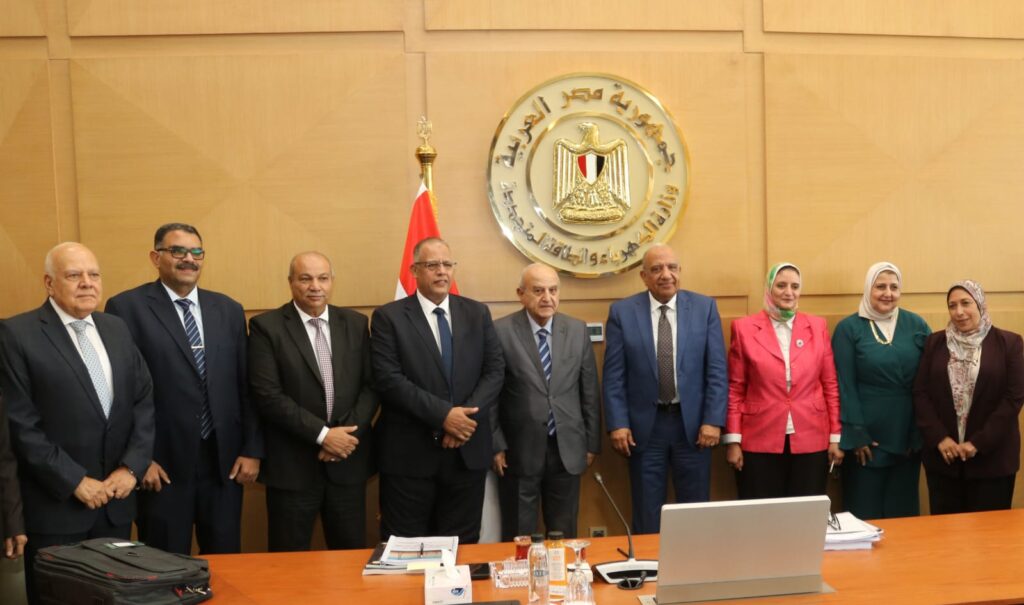 وزير الكهرباء أثناء الجمعية العمومية للشركة المصرية لنقل الكهرباء