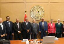 وزير الكهرباء أثناء الجمعية العمومية للشركة المصرية لنقل الكهرباء