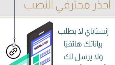 «المركزي» يحذر من محاولات الاحتيال باسم «إنستا باي»