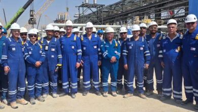 المهندس وليد لطفي رئيس «بتروجت» يتفقد مشروع «WAVE C3A» في الإمارات