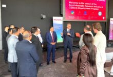 وزير البترول أثناء إطلاق برنامج بناء قدرات كوادر هيئة الثروة المعدنية