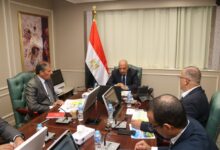 وزير الكهرباء والطاقة المتجددة أثناء مناقشة تحديث الاستراتيجية الوطنية للطاقة