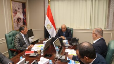 وزير الكهرباء والطاقة المتجددة أثناء مناقشة تحديث الاستراتيجية الوطنية للطاقة