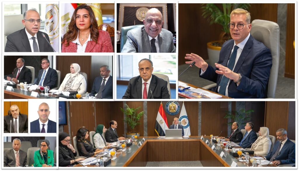 وزير البترول أثناء اجتماعه مجلس إدارة الهيئة العامة للبترول 