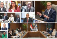 وزير البترول أثناء اجتماعه مجلس إدارة الهيئة العامة للبترول