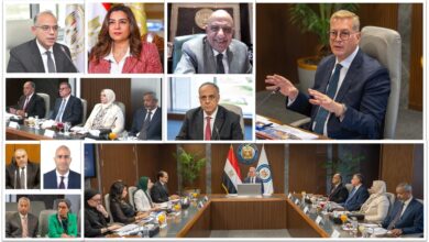وزير البترول أثناء اجتماعه مجلس إدارة الهيئة العامة للبترول