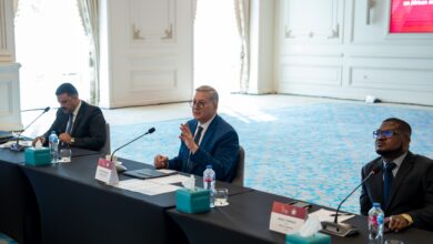 وزير البترول أثناء إطلاق منتدى الهيئات التنظيمية للمعادن الأفريقي