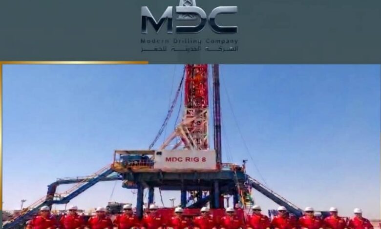 الحديثة للحفر» تحتفل بمرور 8 سنوات دون إصابات على جهاز «MDC-8»