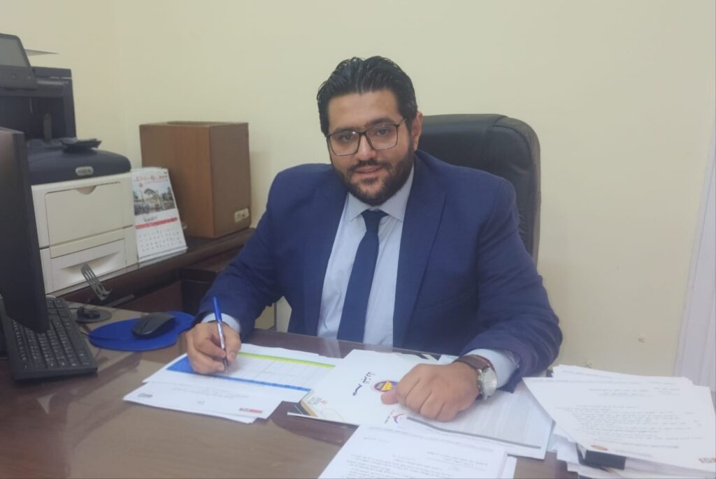 د/ أحمد علاء الدين الملا مدير عام مساعد تخطيط القوي العاملة بشركة مصر للبترول