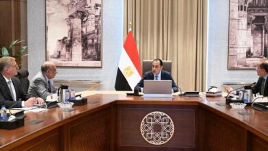 رئيس الوزراء أثناء استعراضه محاور جلسة "مسيرة الطاقة المصرية"