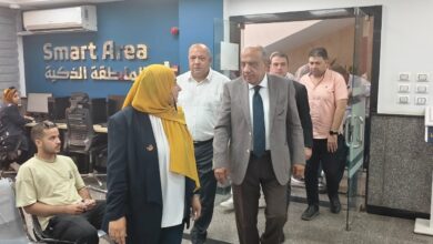 وزير الكهرباء يتفقد شبكات مدينة الشروق