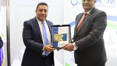مهندس إبراهيم مسعود رئيس شركة ويبكو مع المهندس حسام أسعد ريس إيبروم