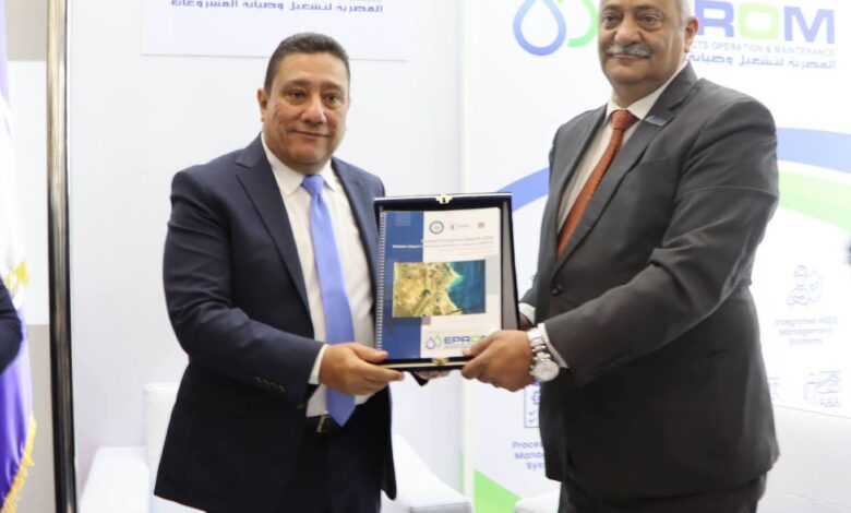 مهندس إبراهيم مسعود رئيس شركة ويبكو مع المهندس حسام أسعد ريس إيبروم