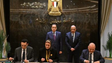 مصر توقع 3 اتفاقيات بشأن تمويل وتنفيذ مشروع «دندرة» للطاقة الشمسية