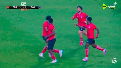 جانب من المباراة