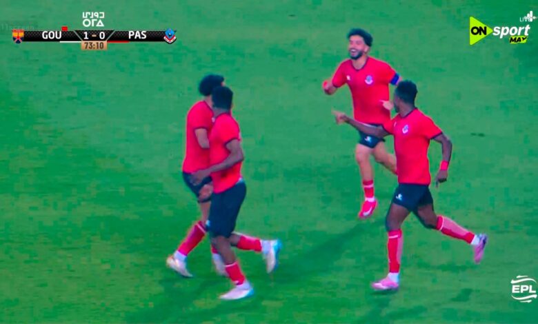 جانب من المباراة