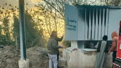 سرقة كابلات محول كهرباء تتسبب في إظلام الطريق السريع بـ "أولاد يحيى الحاجر" بسوهاج