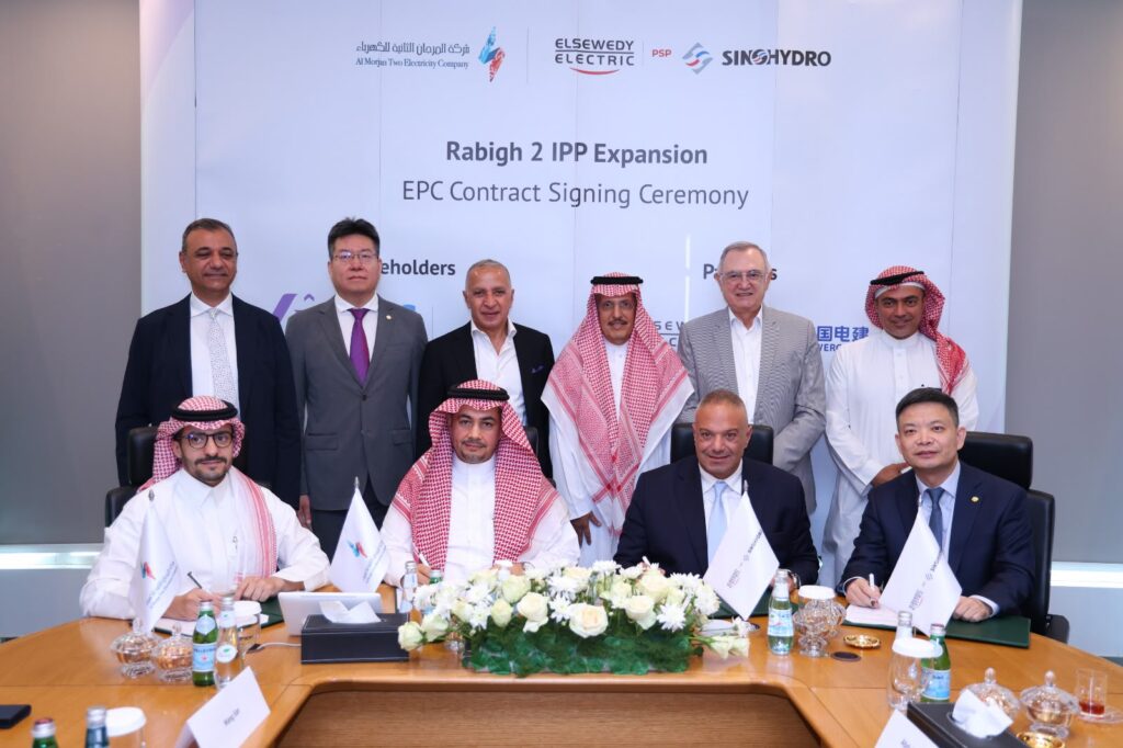 تحالف «السويدي إلكتريك» و«سينوهايدرو» يوقع عقد EPC لتوسعة محطة «رابغ 2» السعودية