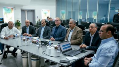وزير البترول يتفقد مركز التحكم القومي للغاز